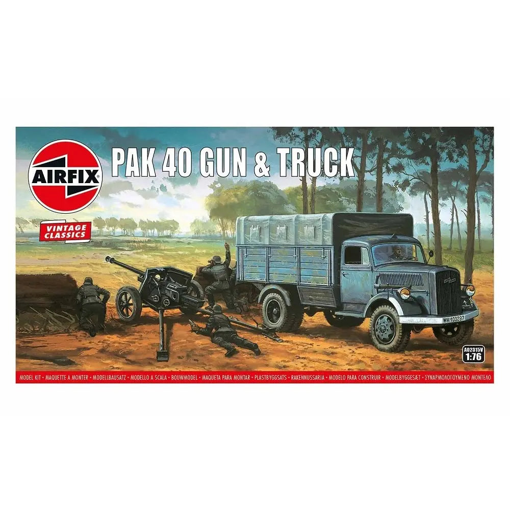 Opel Blitz & Pak 40 1:76 Vntage