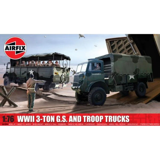 Airfix WWII 3 ton GS & Troop Trucks 1:76