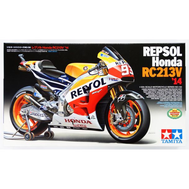 Tamiya 1/12 Repsol Honda RC213V'14 Scale Kit