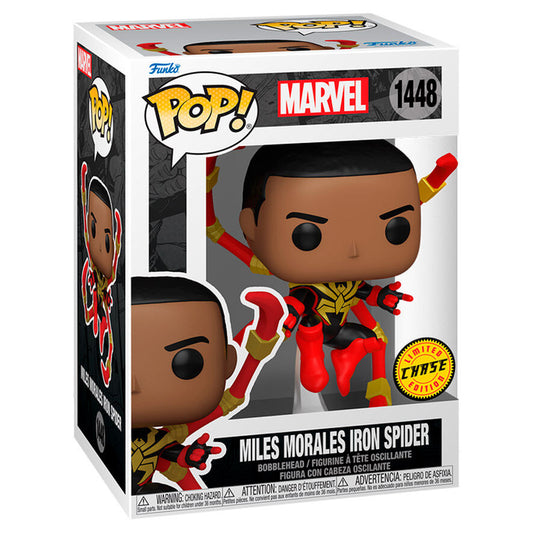 Funko POP! Marvel Miles Morales Iron Spider Chase (1448)