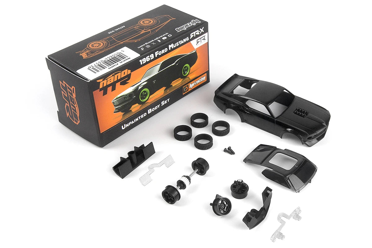 nano-TTR 1969 Ford Mustang RTR-X Unpainted BodySet