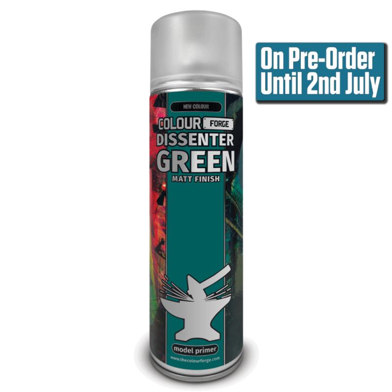 Colour Forge Spray: Dissenter Green (500ml)