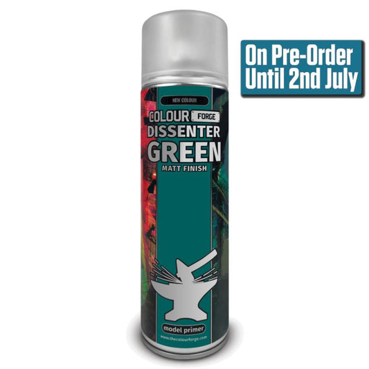 Colour Forge Spray: Dissenter Green (500ml)