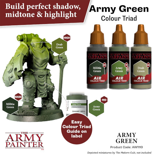 Warpaints Air: Army Green