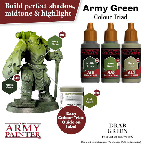 Warpaints Air: Drab Green