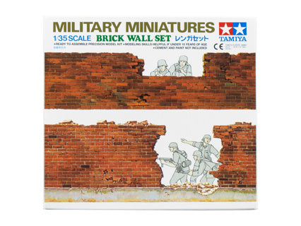 Tamiya Brick Wall Set