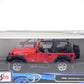 1:18 Jeep Wrangler Rubicon Red