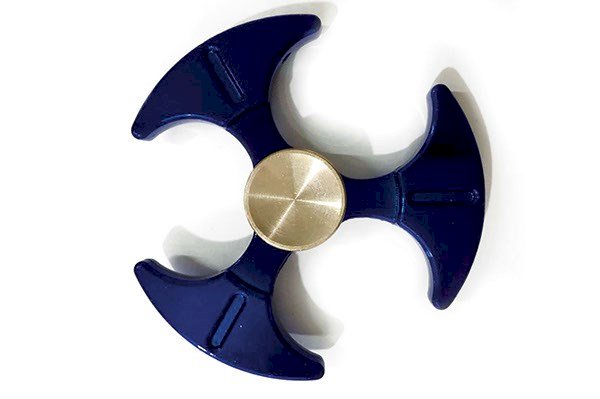 Spinner copper alloy 6.6x1.3cm (1)