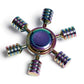 Spinner metal 6-arm multicolored