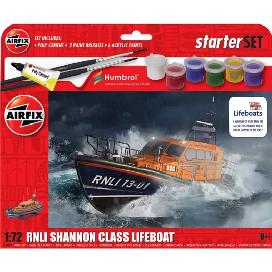 Airfix RNLI Shannon Class Lifeboat Gift Set 1:72