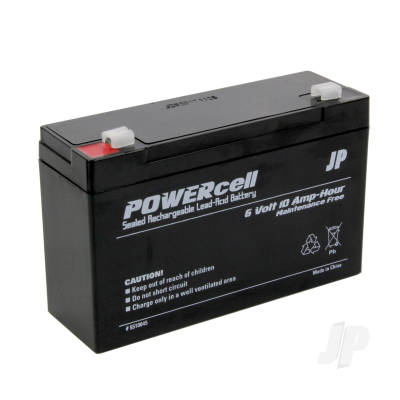 6V 10amp Powercell Gel Battery