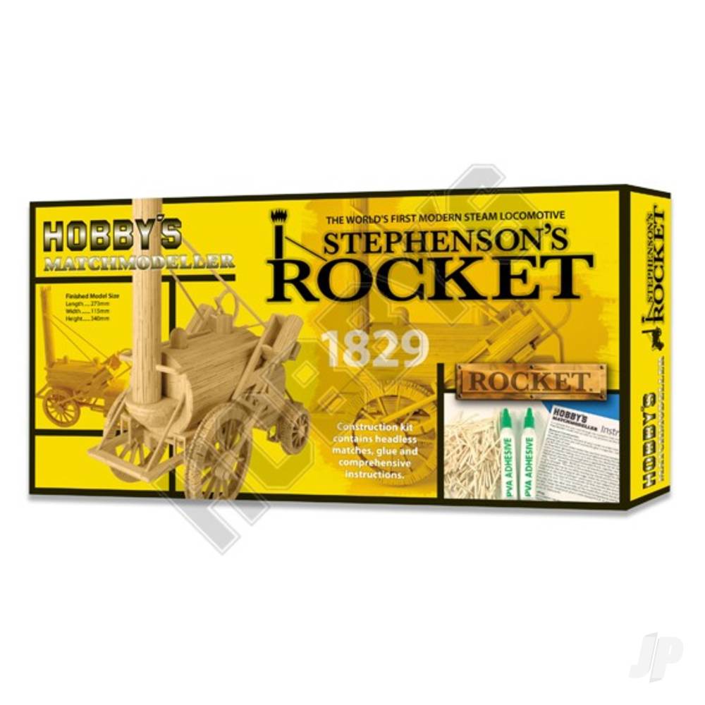 Matchbuilder Stephens Rocket Locomotive Kit