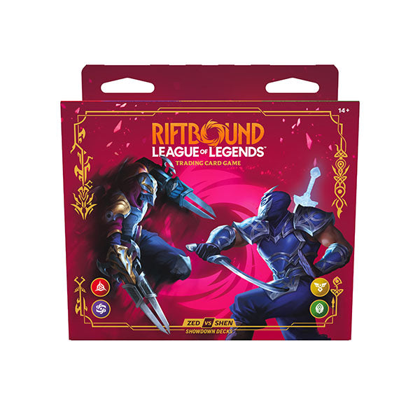 League of Legends TCG Set 4: Vendetta Showdown Decks- Zed vs Shen
