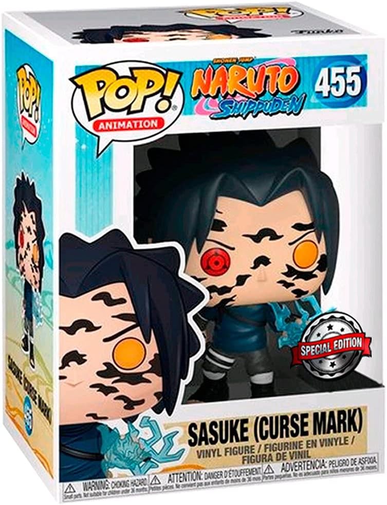 Funko POP! Naruto Sasuke Curse Mark Exclusive (455)
