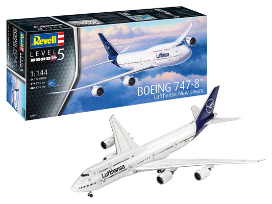 Revell 03891 Boeing 747-8 Lufthansa 1:144
