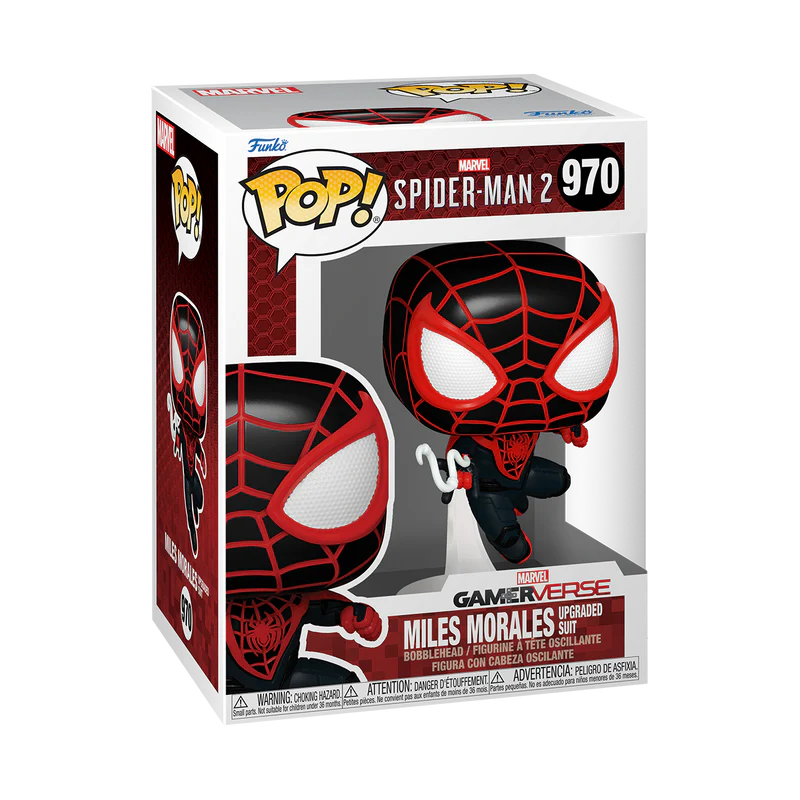 Funko POP! Miles Morales Upgraded Suit - Spider Man 2 (970)