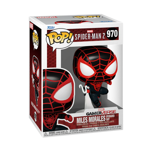 Funko POP! Miles Morales Upgraded Suit - Spider Man 2 (970)