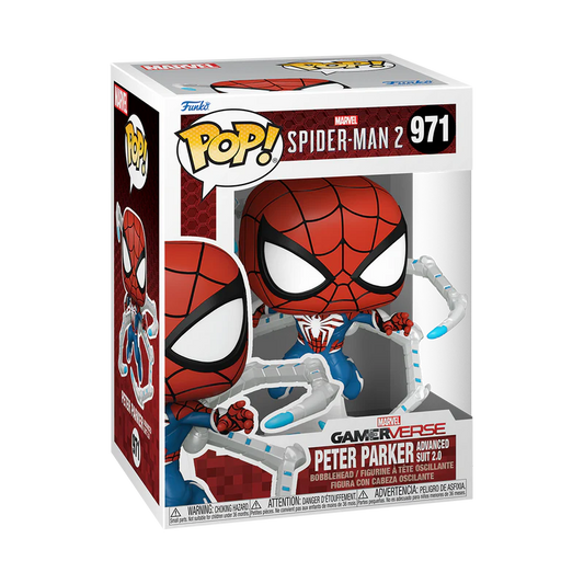 Funko POP! Peter Parker Advanced Suit 2.0 - Spider Man 2 (971)