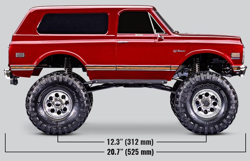 TRX-4 1972 Chevrolet K5 Blazer High Trail Edition 1:10 4WD Electric Trail Crawler