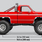 1/18 TRX-4M High Trail 79 K10 Truck