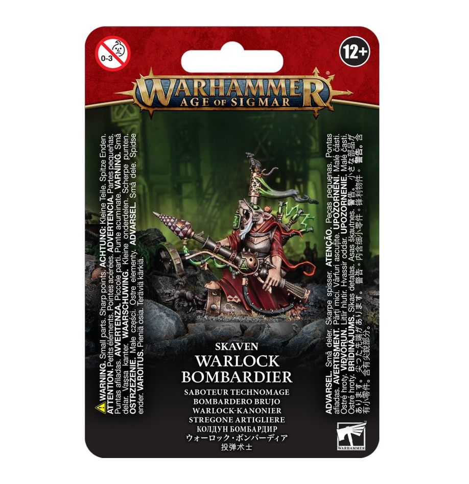 Skaven Warlock Bombardier 90-25