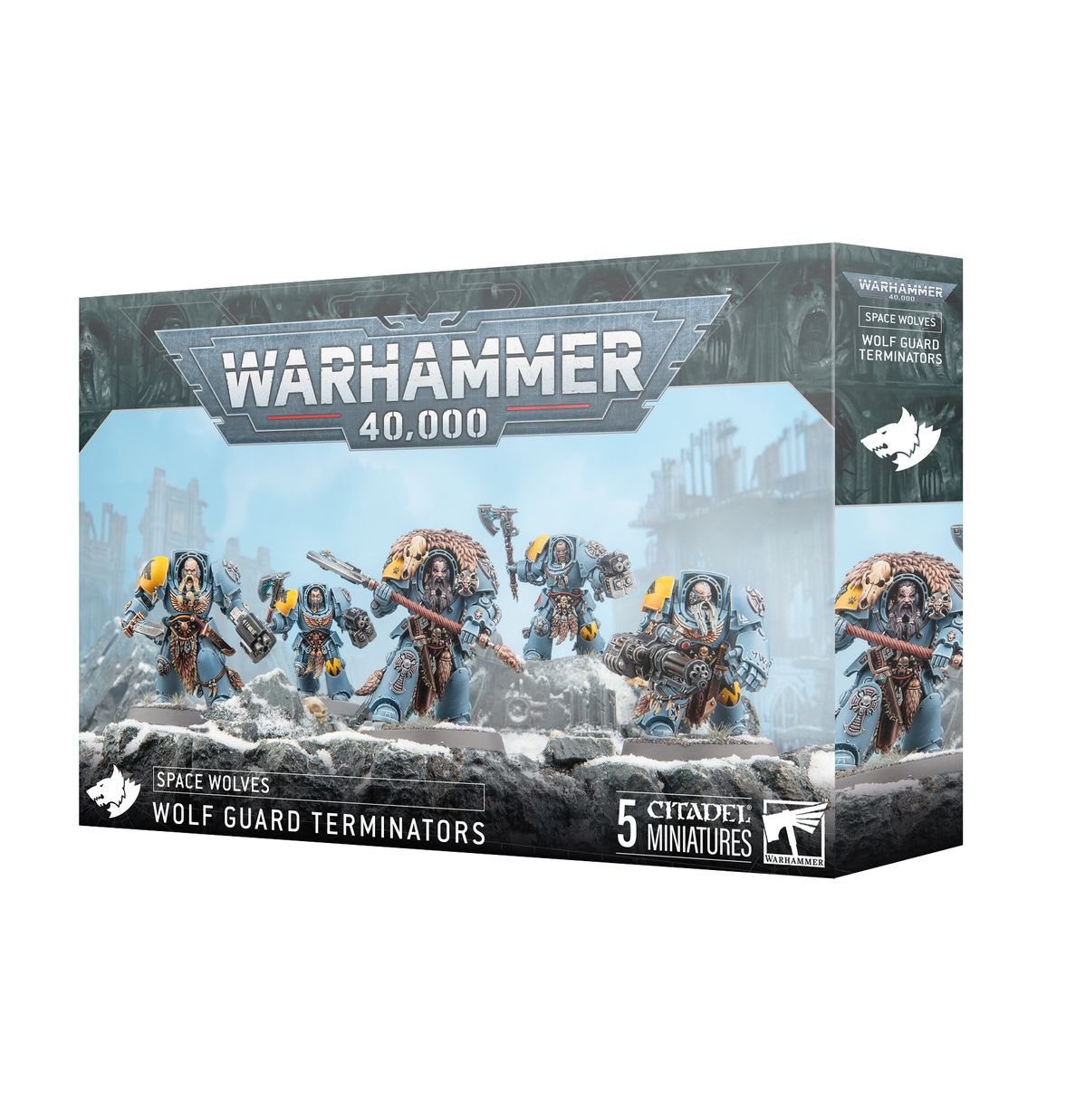 Space Wolves Wolf Guard Terminators 53-36