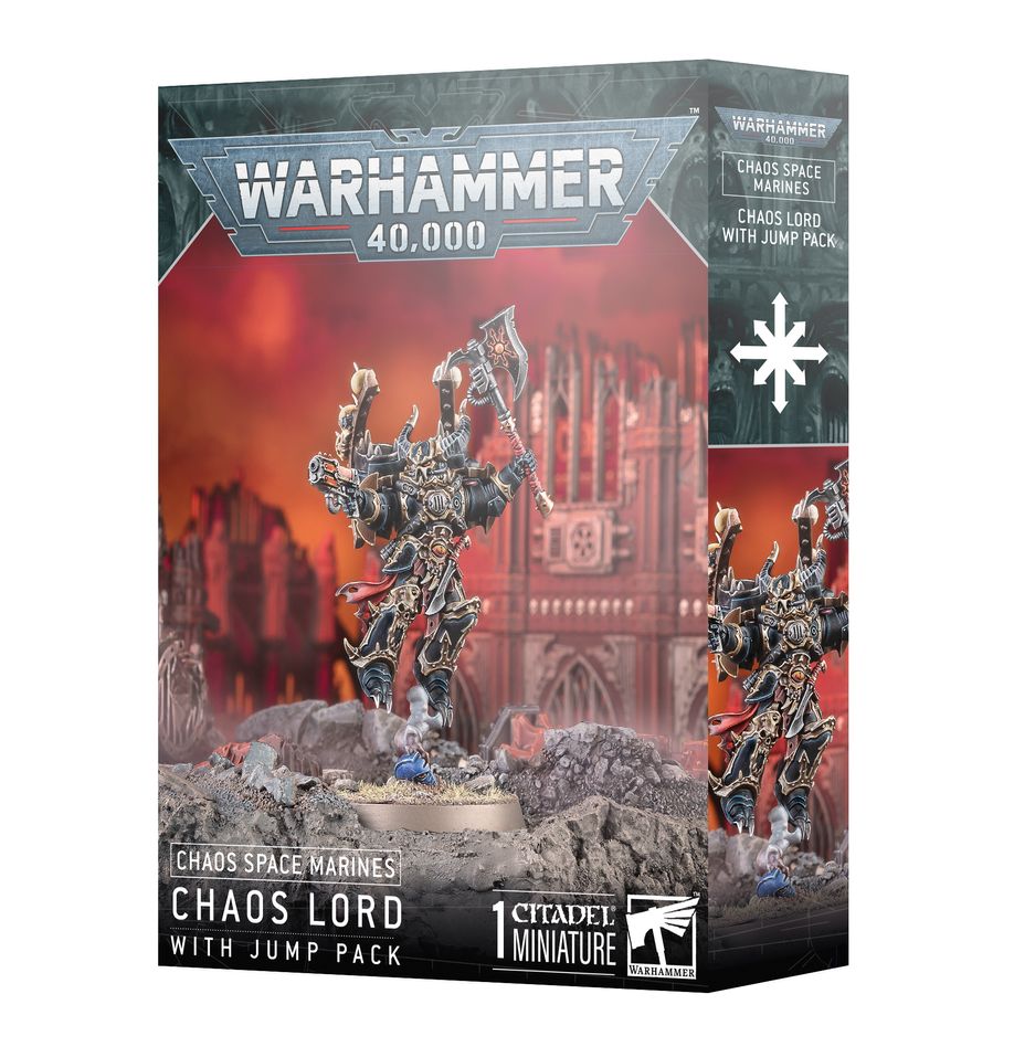 Chaos Space Marines Chaos Lord with Jump Pack 43-101