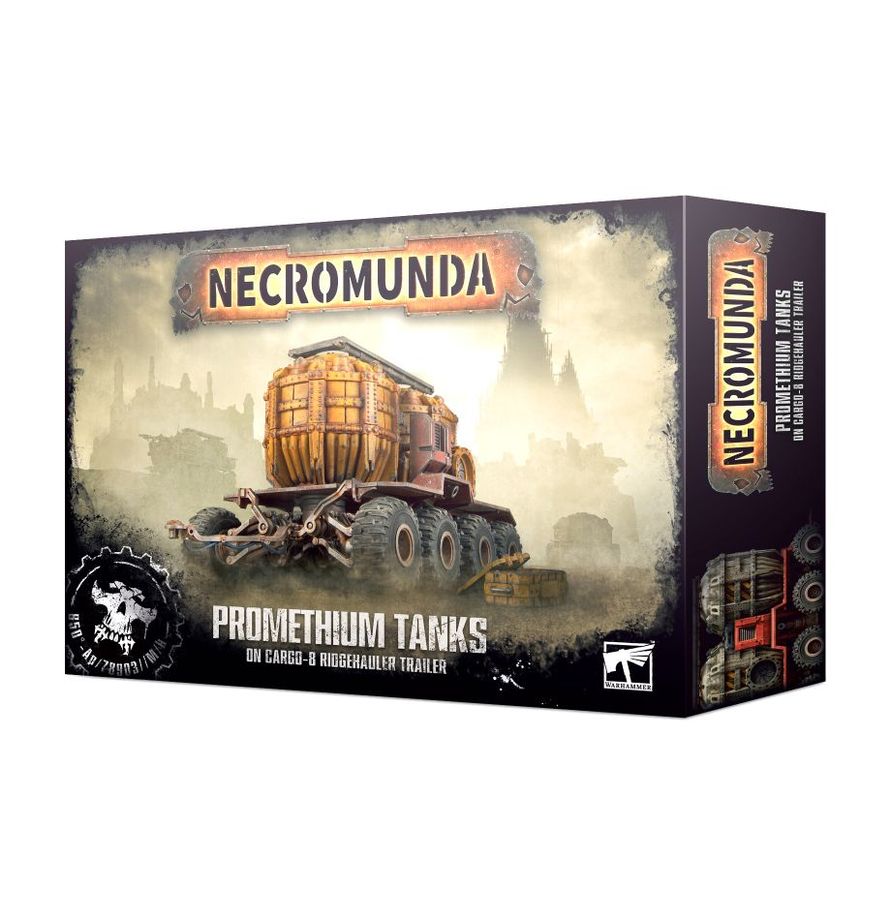 Promethium Tanks on Cargo-8 Ridgehauler Trailer 301-12