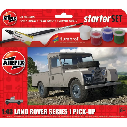 Airfix Land Rover Series 1 Gift Set 1:43