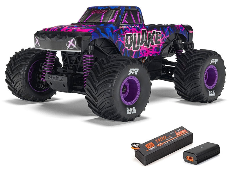 Quake 1/16 GROM 4x4 RTR Brushed Truck
