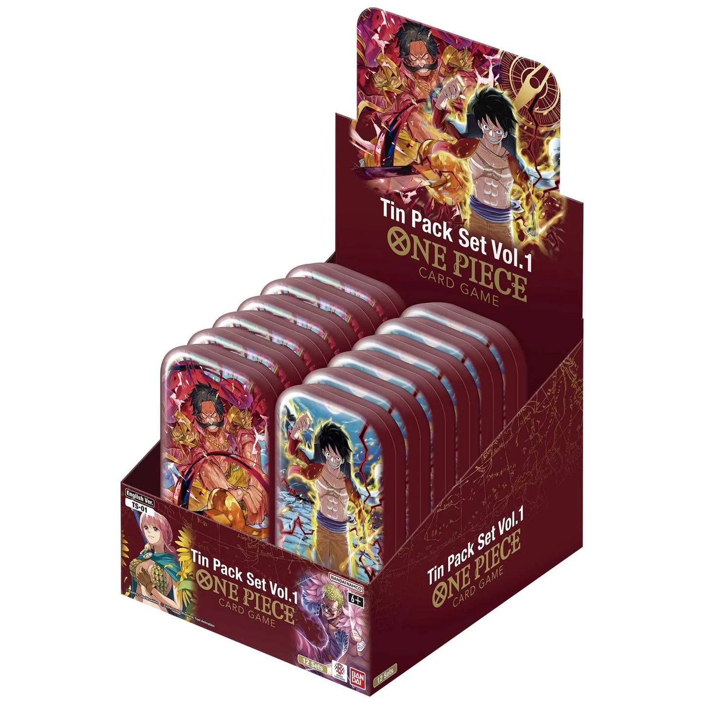 One Piece TS01 Tin Pack Set