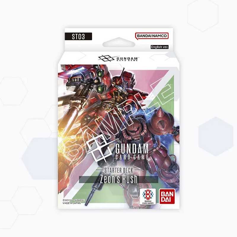 Gundam Card Game: Zeon's Rush Starter Deck (ST03)