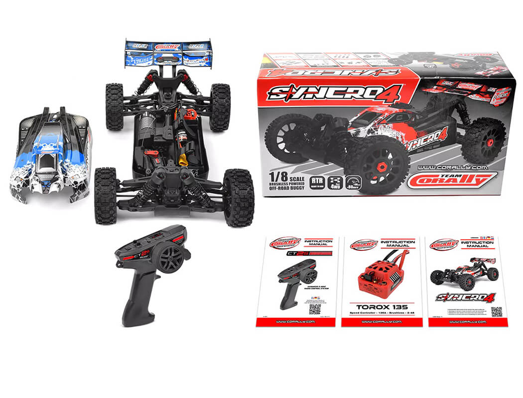 Corally Syncro-4 Brushless 4s Basher Buggy RTR