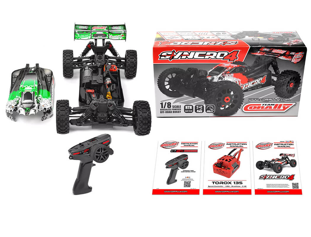 Corally Syncro-4 Brushless 4s Basher Buggy RTR