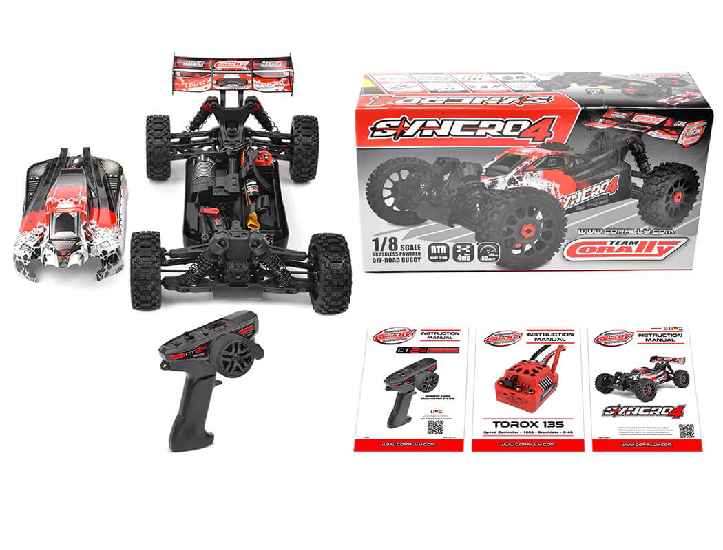 Corally Syncro-4 Brushless 4s Basher Buggy RTR