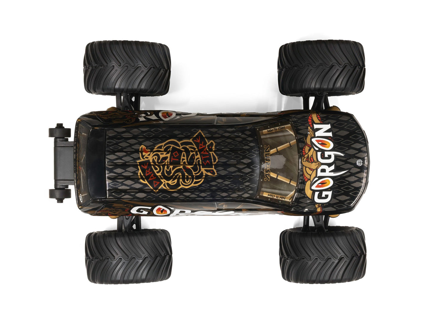Gorgon 1/16 GROM 4x4 RTR Brushed Truck