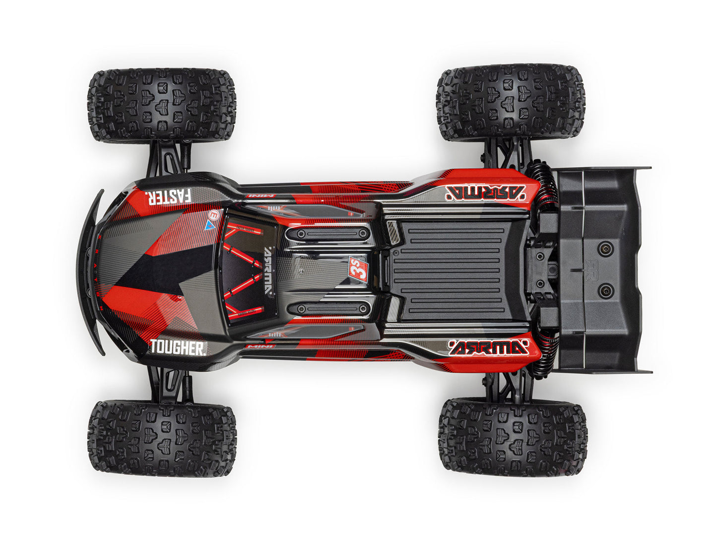 1/16 MINI KRATON 3S DSC 4X4 RTR Speed Truck , Black/Red