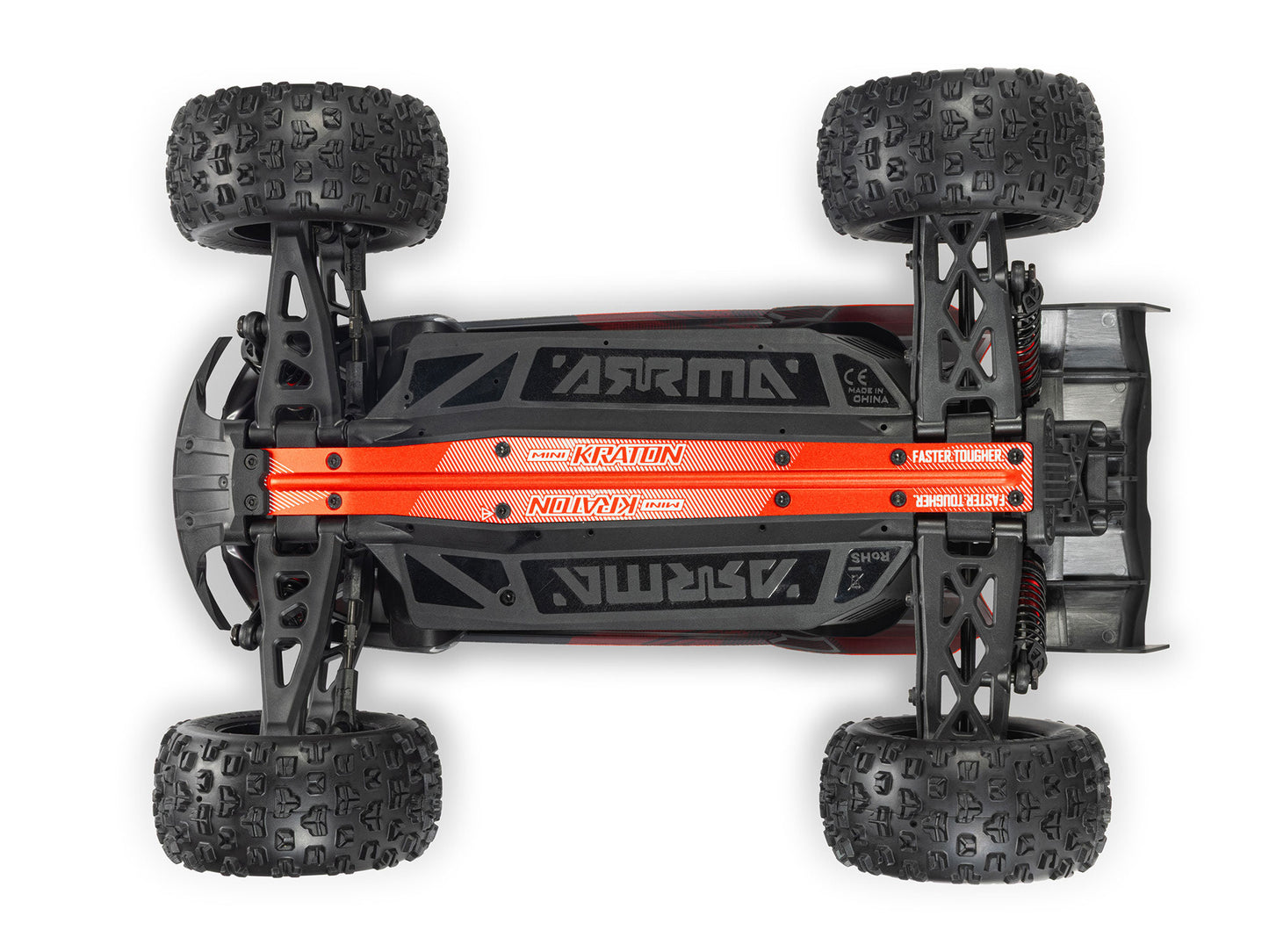 1/16 MINI KRATON 3S DSC 4X4 RTR Speed Truck , Black/Red