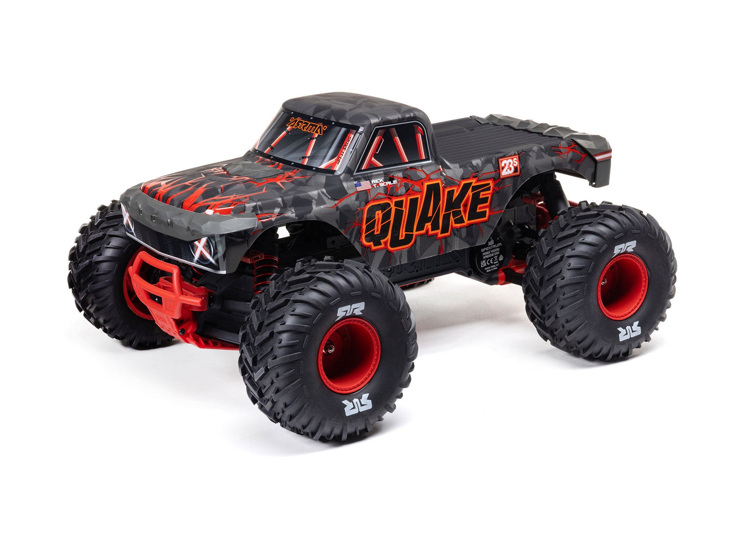 1/10 QUAKE 223S DSC 2WD RTR Brushless Monster Truck