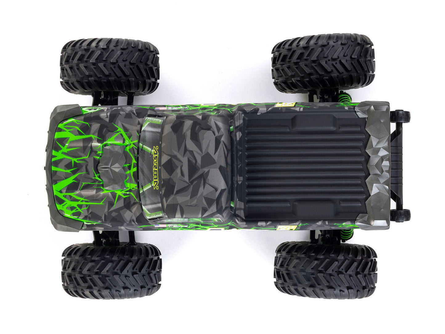 1/10 QUAKE 223S DSC 2WD RTR Brushless Monster Truck