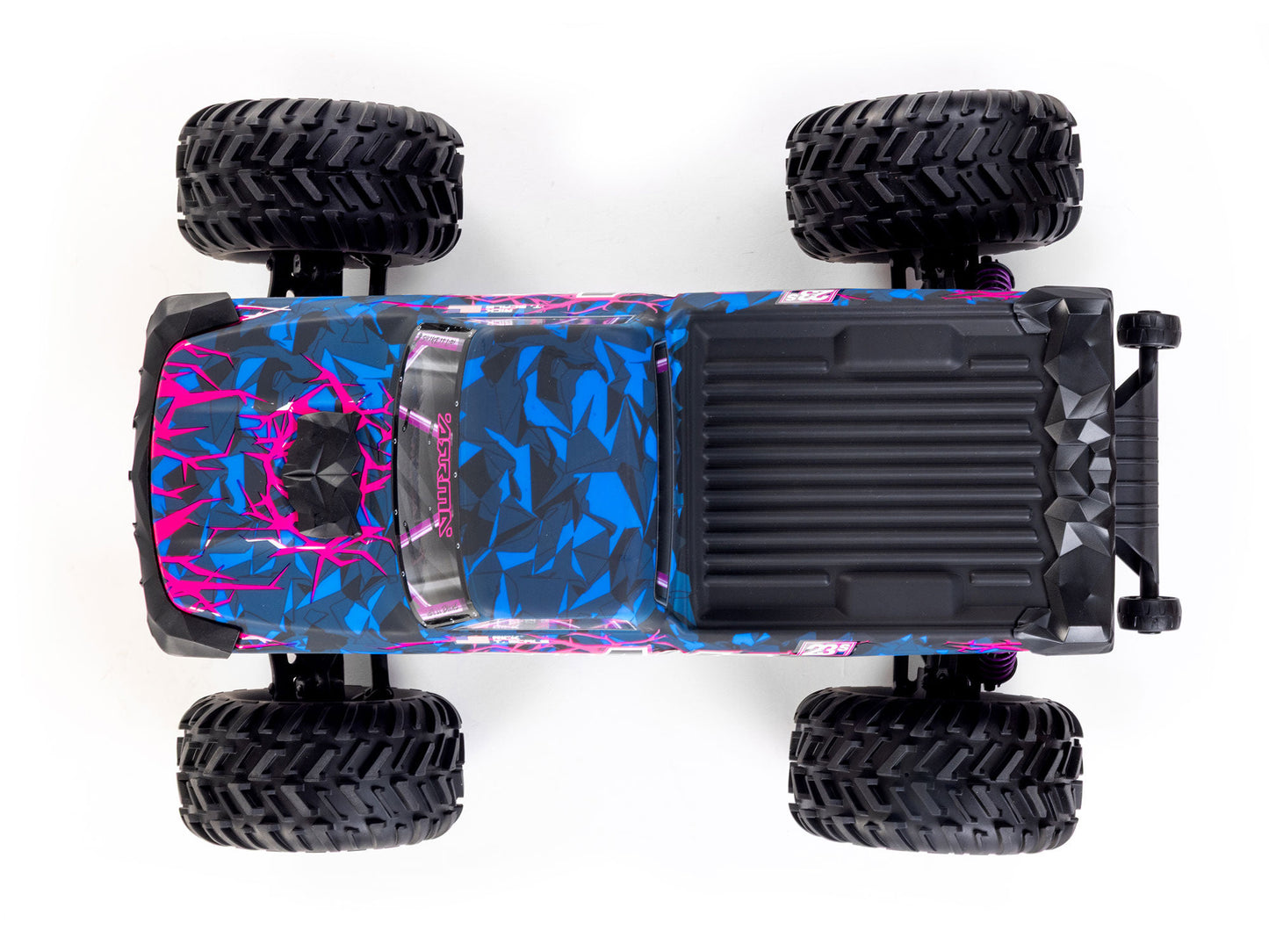 1/10 QUAKE 223S DSC 2WD RTR Brushless Monster Truck