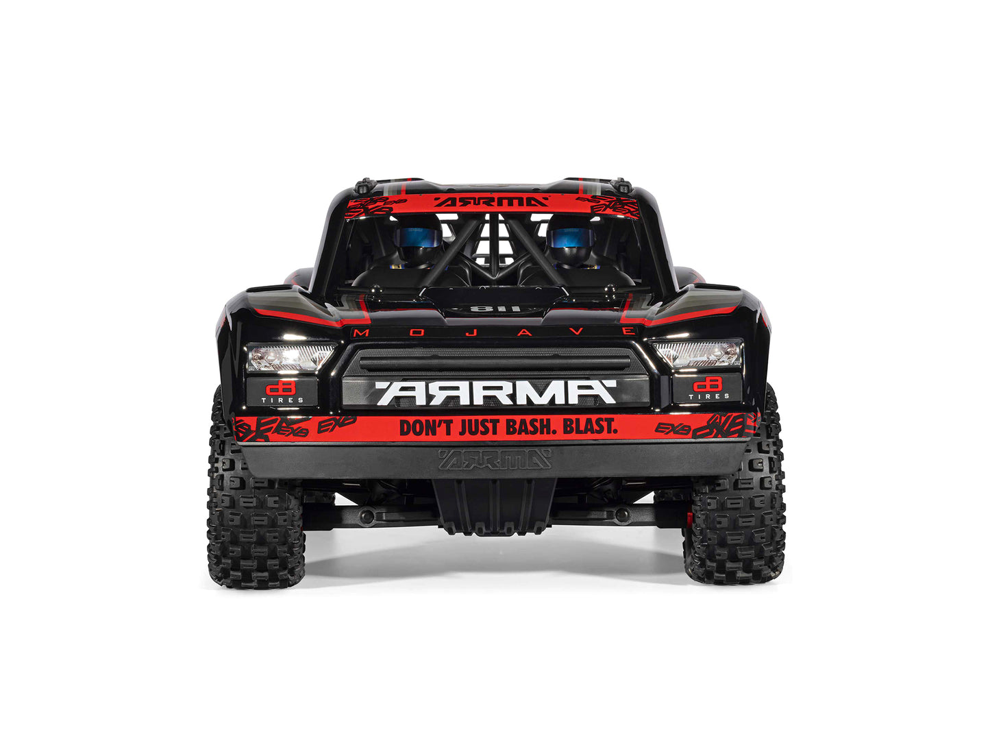 1/7 MOJAVE 6S EXB 4X4 RTR Brushless Desert Truck, Black