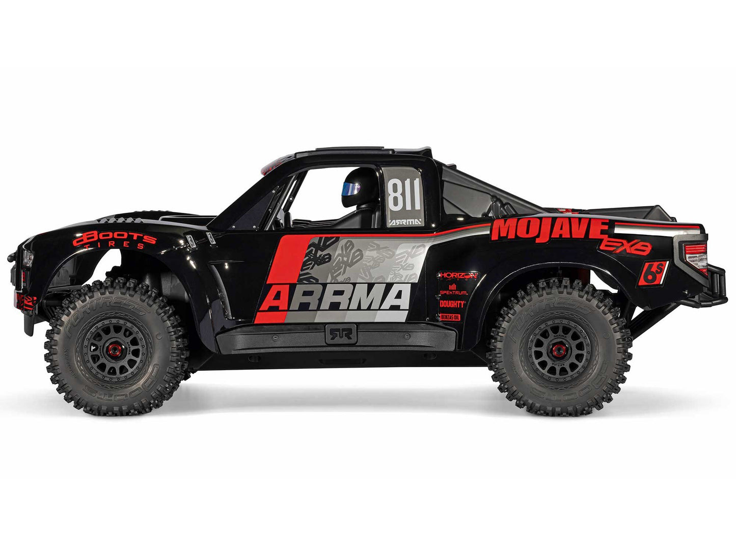 1/7 MOJAVE 6S EXB 4X4 RTR Brushless Desert Truck, Black