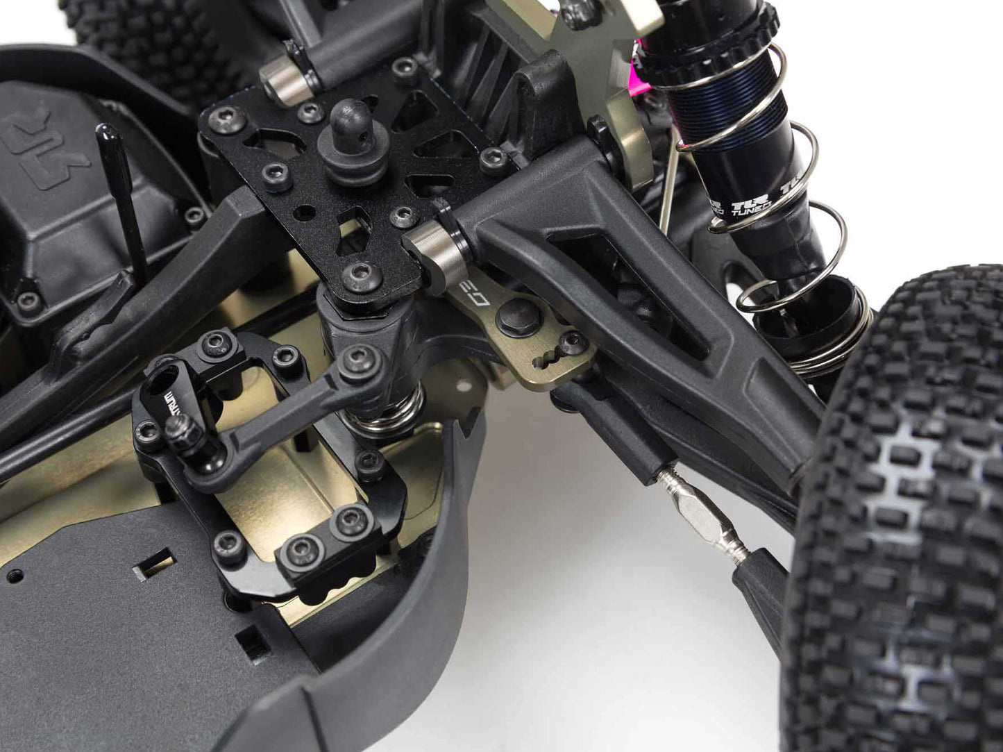 Typhon 1/8 TLR Tuned 4WD Buggy Roller (Pink/Purple)