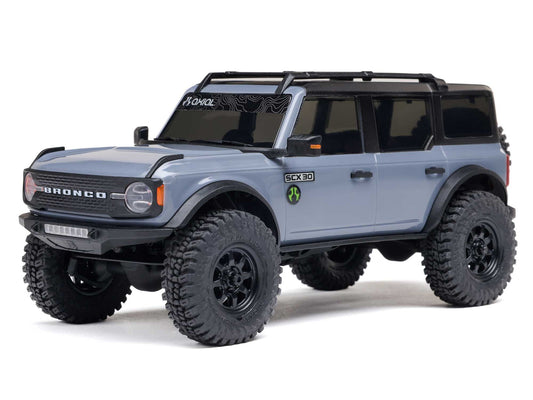 1/30 SCX30 Ford Bronco 4X4 RTR Rock Crawler