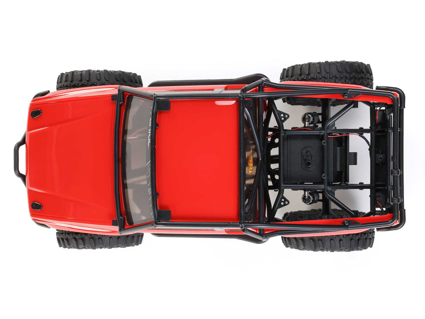 1/10 SCX10 III 1987 Toyota SR5 4X4 RTR Rock Crawler, Red