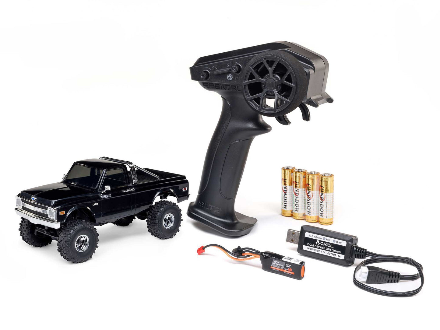 1/30 SCX30 Chevrolet K10 4X4 RTR Rock Crawler
