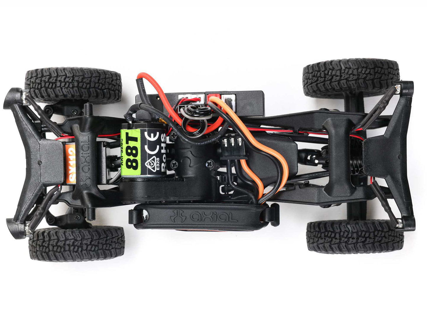 1/30 SCX30 Jeep Wrangler JLU 4X4 RTR Rock Crawler