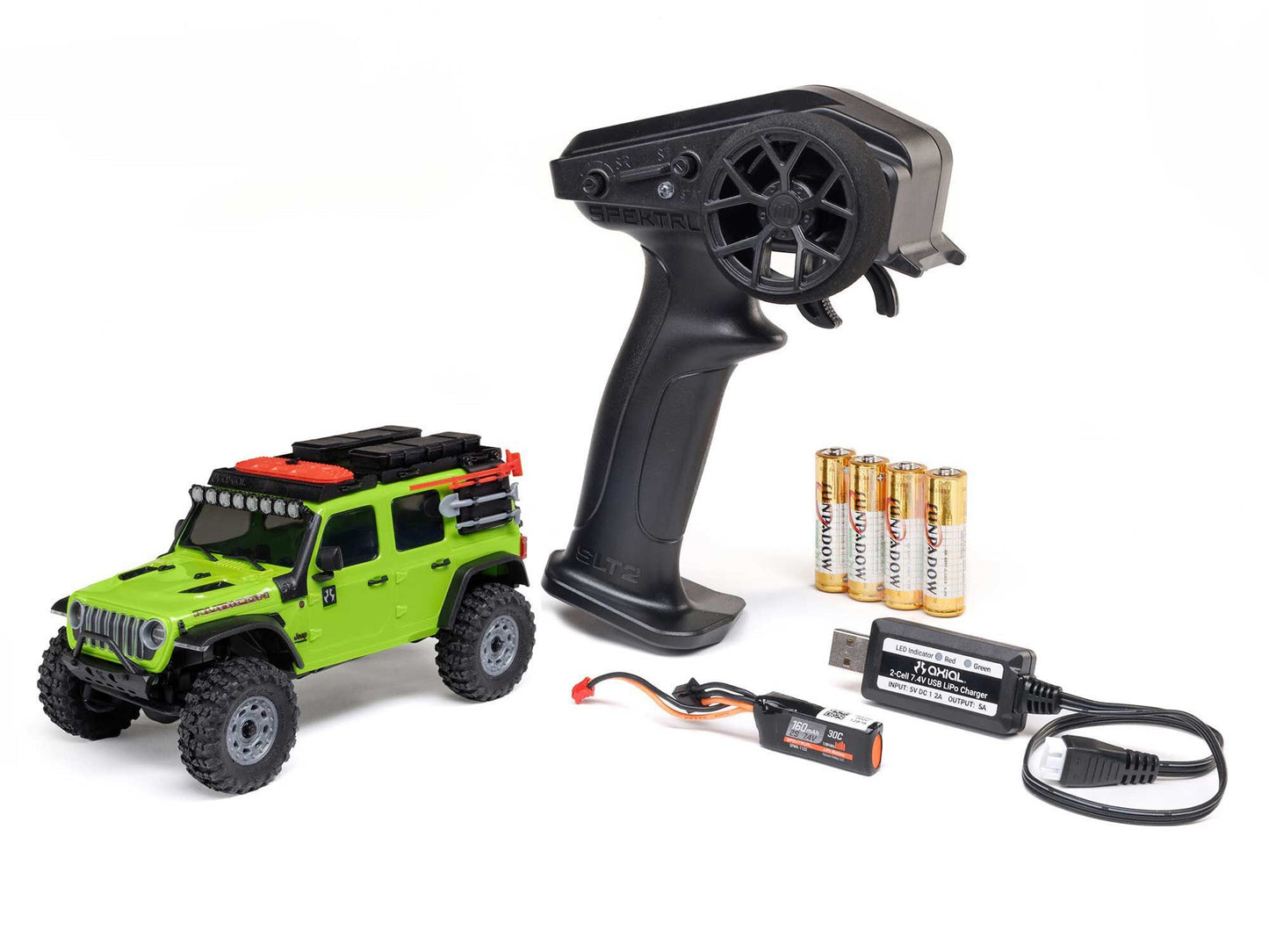 1/30 SCX30 Jeep Wrangler JLU 4X4 RTR Rock Crawler