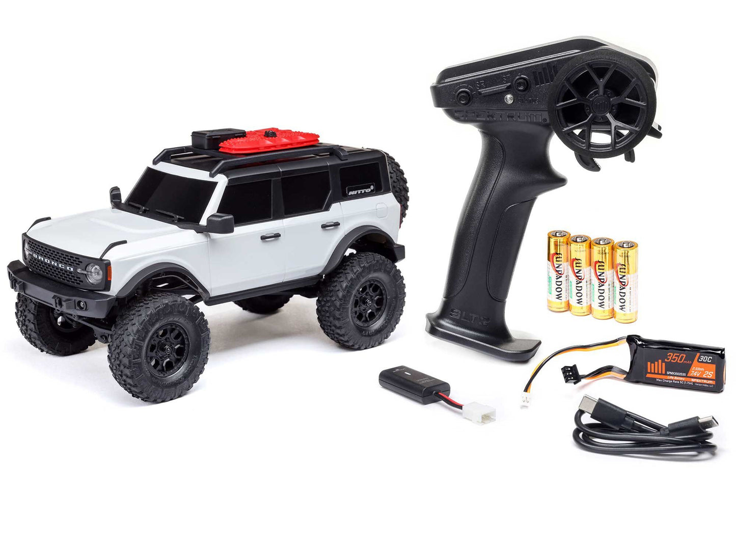 1/24 SCX24 Ford Bronco 4X4 RTR (inc Battery & Charger)